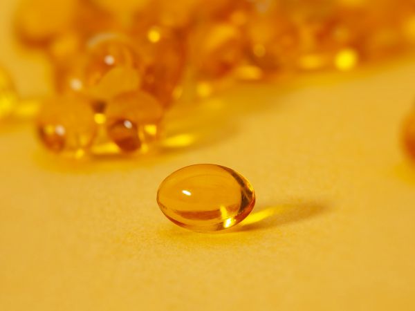 Photo d'une capsule d'huile de poisson
